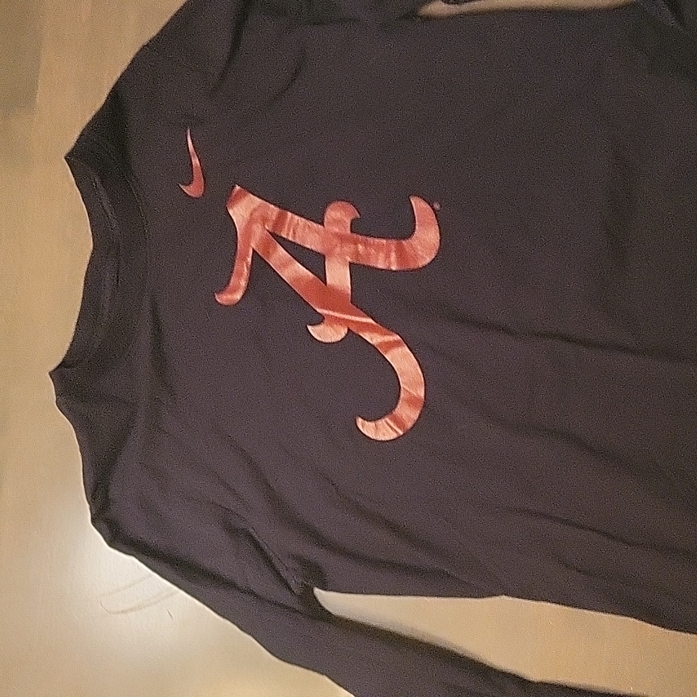 Nike Alabama long sleeve black t-shirt use medium